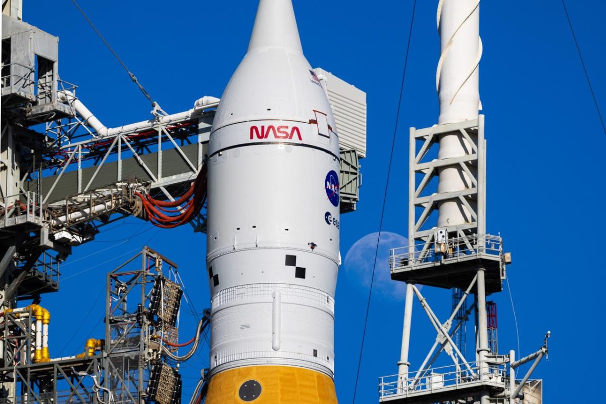 Artemis II at Launch Pad 39B on January 29, 2026. Photo courtesy of NASA.